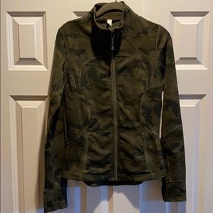 Lululemon Define Jacket Camo Green